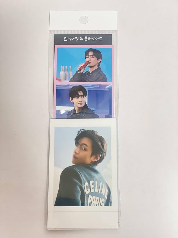 BTS V テテ トレカ ポラロイド テテ テヒョン ポラロイド 4枚組 BTS V バンタン 防弾少年団 トレカ