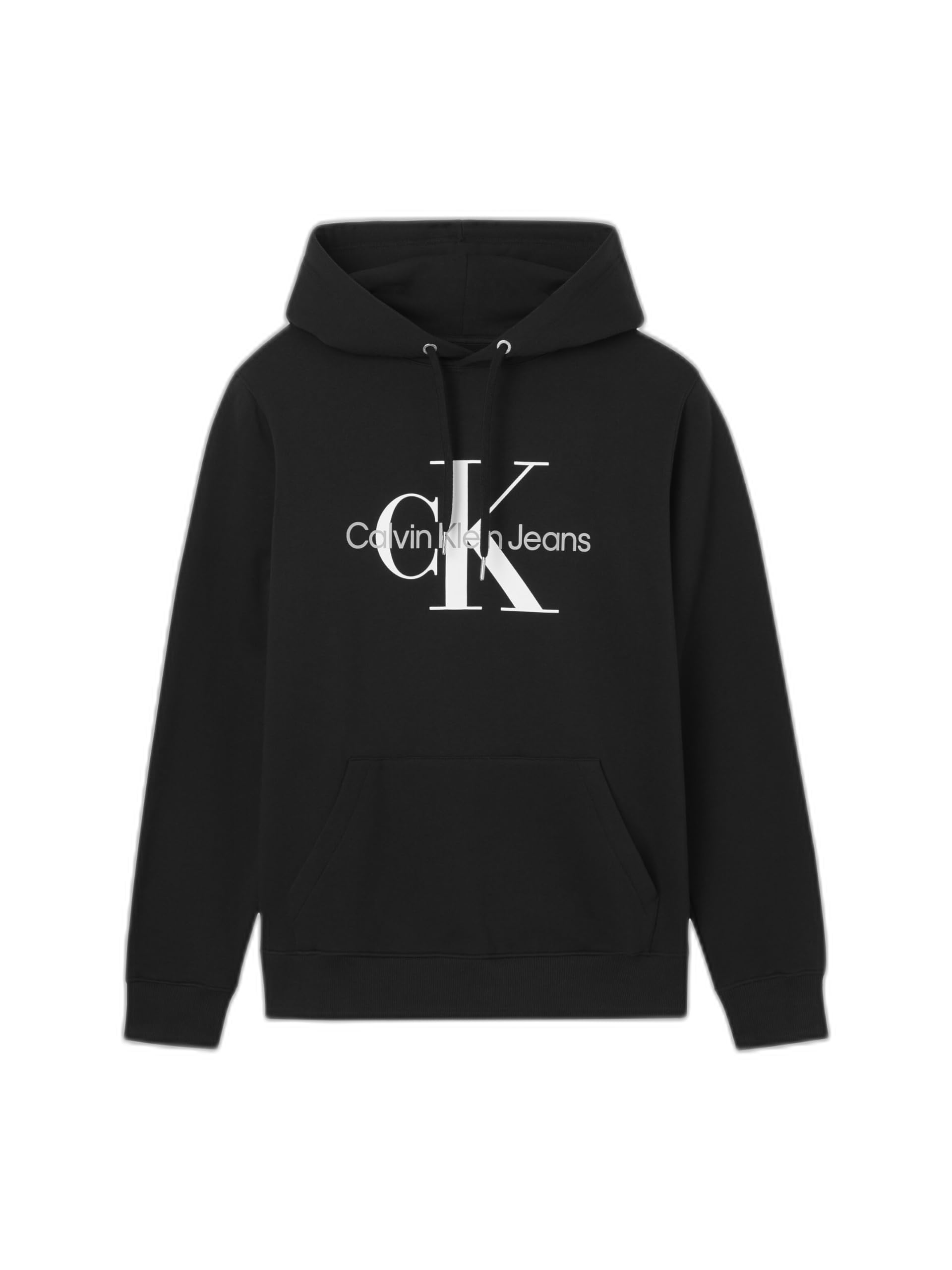 Calvin Klein Jeans Men's Core Monologo Hoodie J30j320934 Hoodies, Ck Black, 3XL Plus Tall