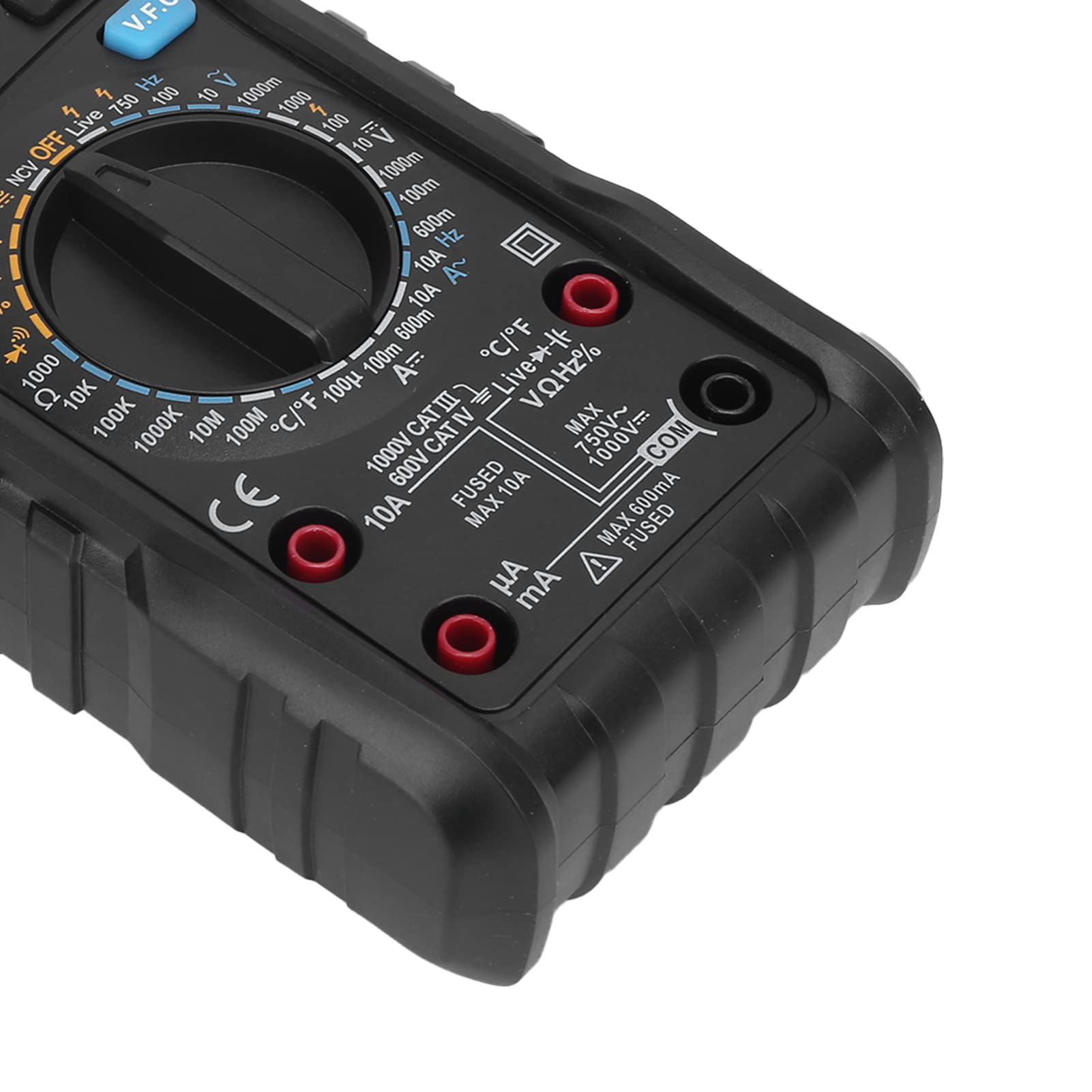 Fafeicy Digitales Multimeter DM100C, Hohe Genauigkeit 1000 Zählung