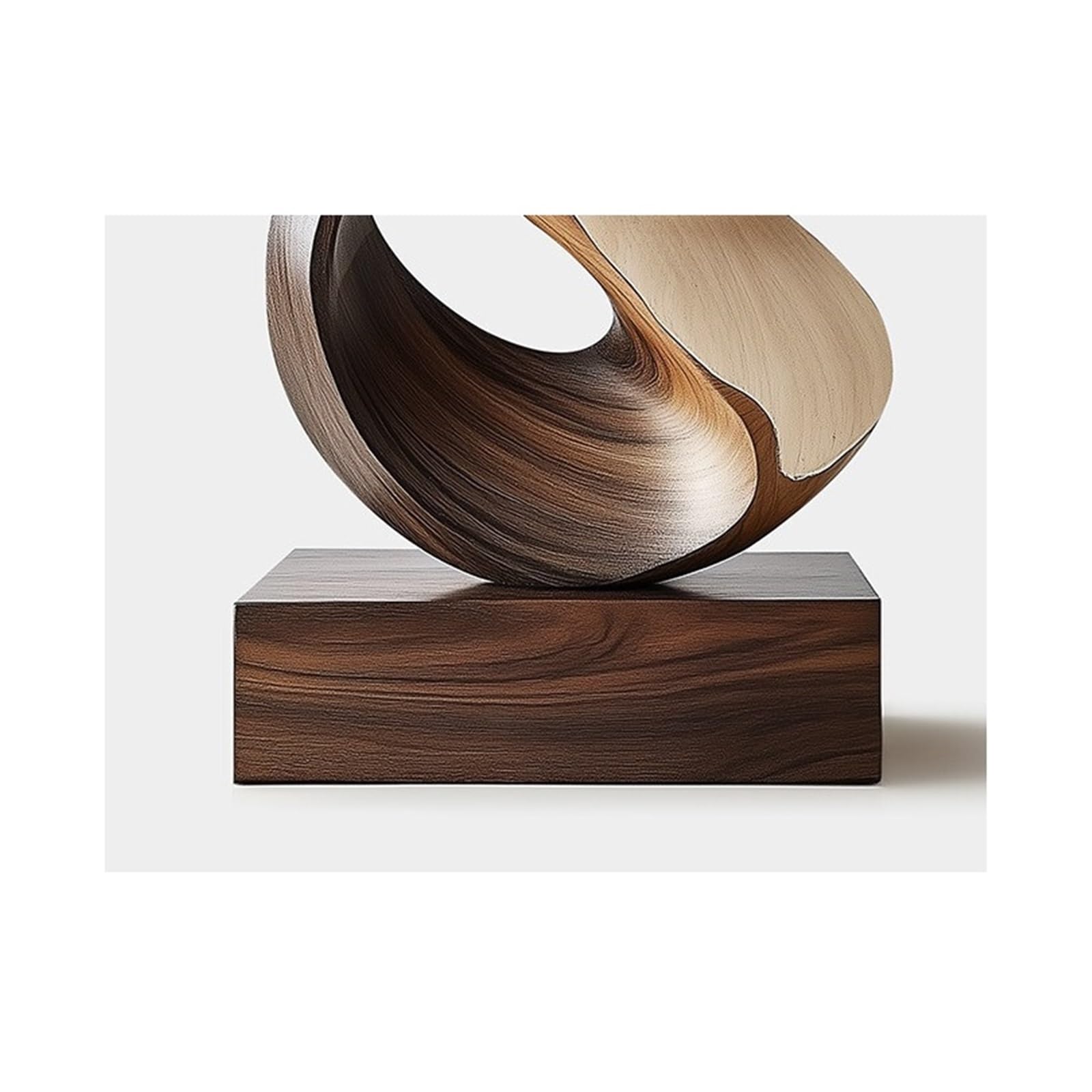 Moderna Astratti creativi sculture in Legno Ornamenti Decorazioni for la casa opere d'Arte da Tavolo Scultura