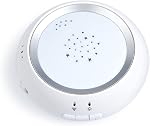 Bebcare Hear Audio Baby Monitor with Ultra-Low Radiation Safe Technology, Breathing Sensor, Night Light and White Noise Silencer for Reception up to 2000 feet (Without Breathing Sensor Mat)