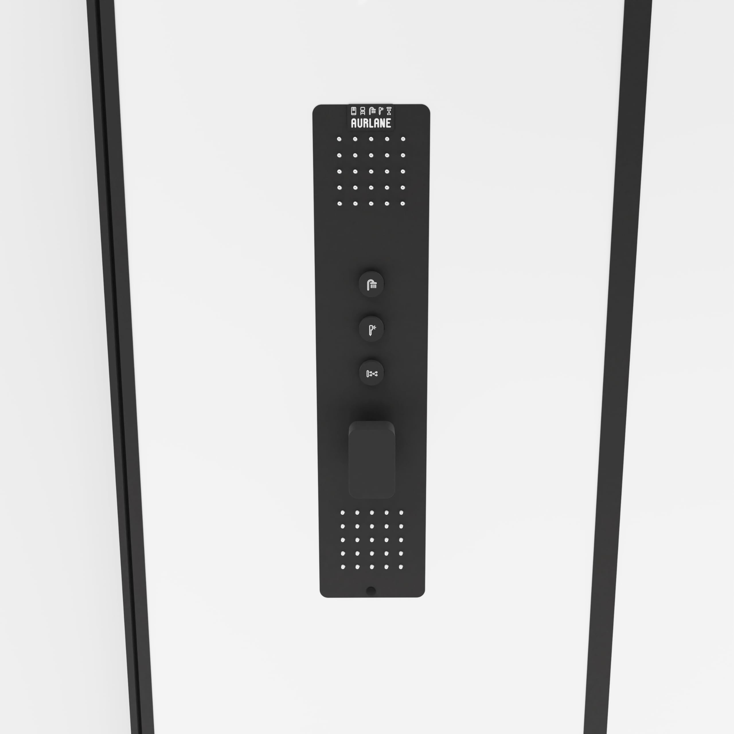 MARWELL White Rectangle kompletna kabina prysznicowa 90 x 115 x 215 cm, z wejściem z przodu, z wysokiej jakości profilami aluminiowymi, wysokość wejścia 15 cm