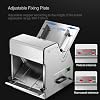 Electric Bread Cutting Machine - 31Pcs Slices, 12Mm Thickness, 304 Stainless Steel Commercial Toast Bread Slicer with Adjustable Inlet & Outlet