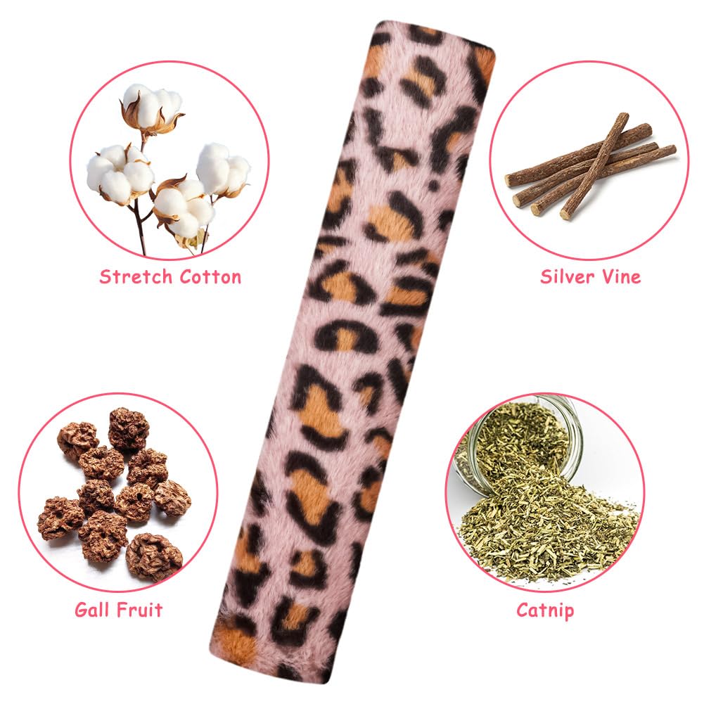 OSDUE Cat Catnip Toys, 3 Pack Kitten Toys Gradient Color Pillows, Interactive Cat Teeth Toy, Interactive Plush Cats Toy - Image 3