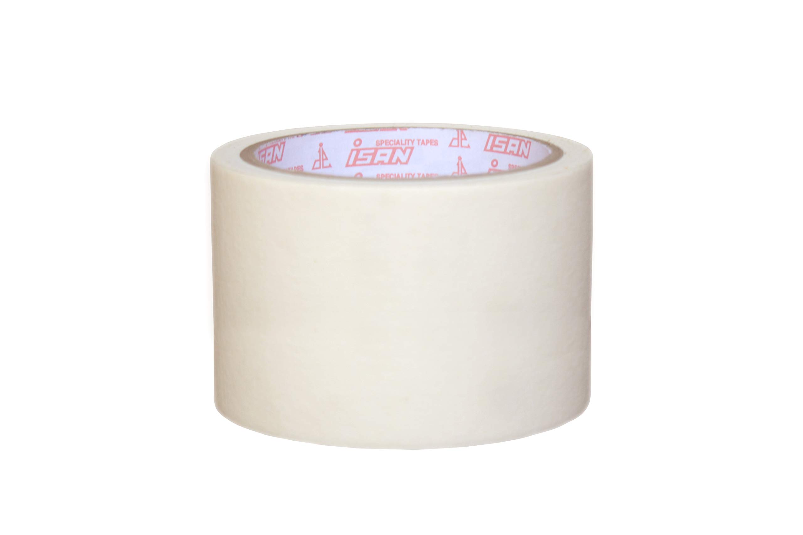 ISAN® General Purpose Paper Masking Tape, Bio-degradable, Removable, No-Residue, Eco-friendly for Painting, Carpenters, DIY, Arts, Crafts, Labeling, 72mm (3" Approx) Width X 20m Length (1 Pc)-image-34
