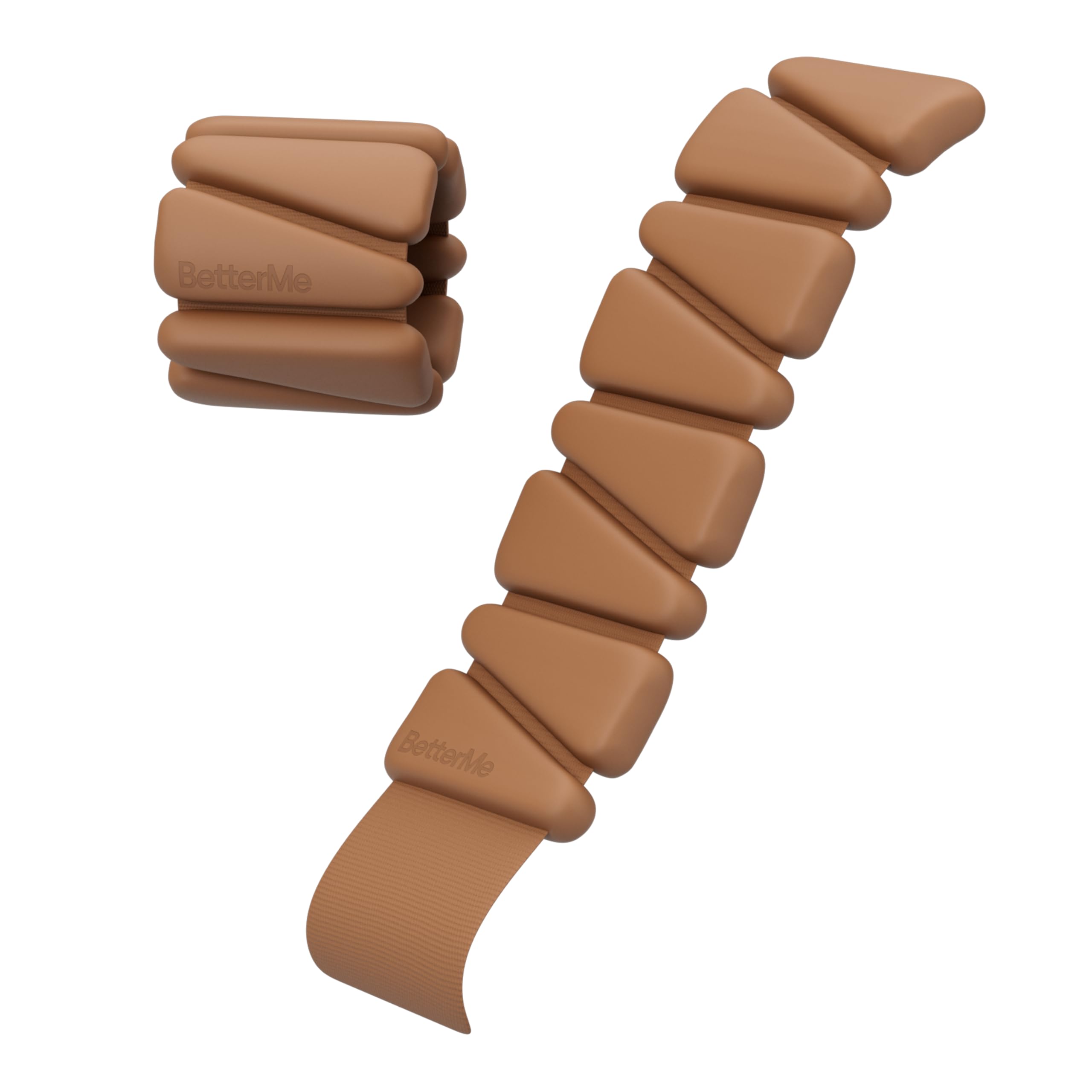 BetterMe Verstellbare Gewichtsbänder - Knöchelgewichte & Handgelenkgewichte für Frauen - Verstellbare Gurte für Arme & Beine - Home Workout & Pilates Gewichte