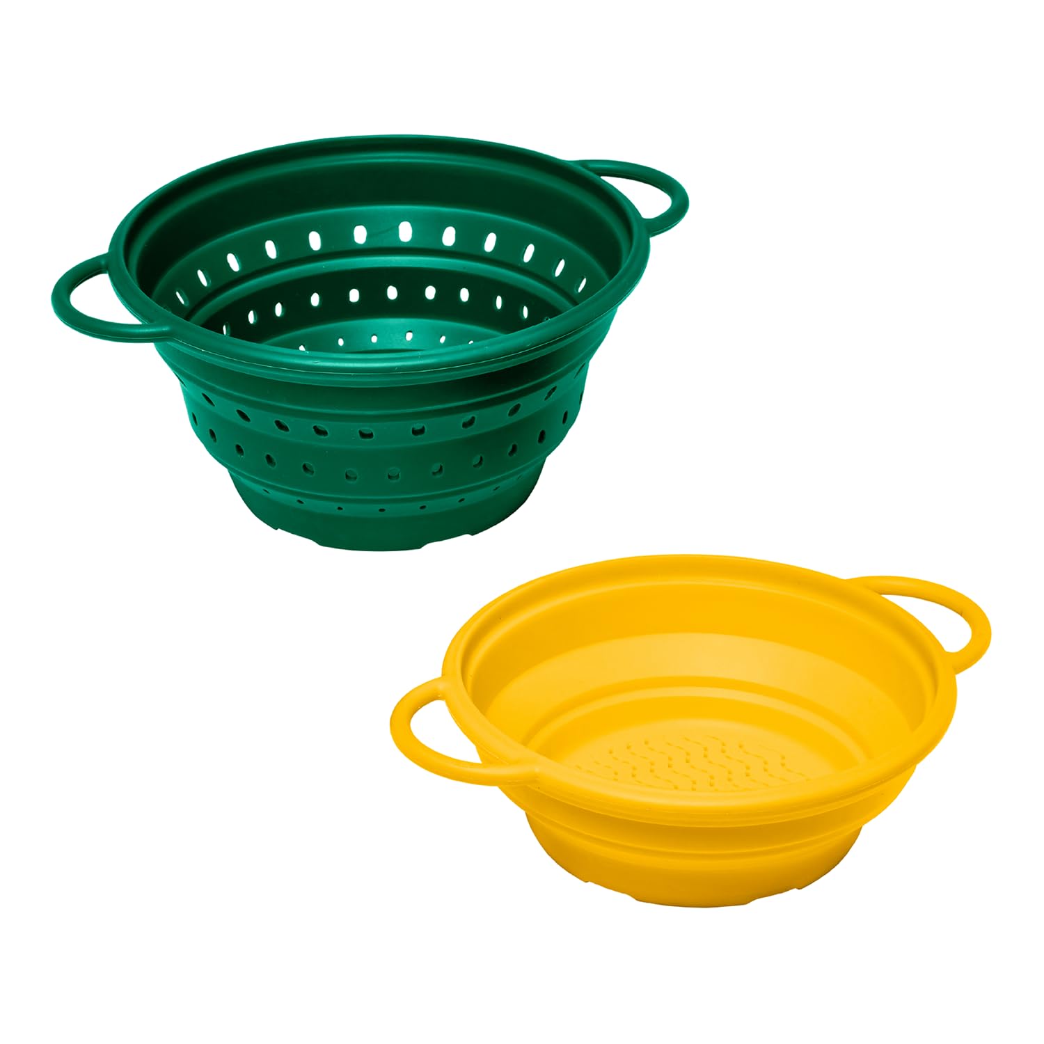 Great Jones Full Steam Duo 4-in-1 Silicone Steamer & Colander Set (Set Of 2) - BPA-Free, Heat Resistant To 550°F - View #2