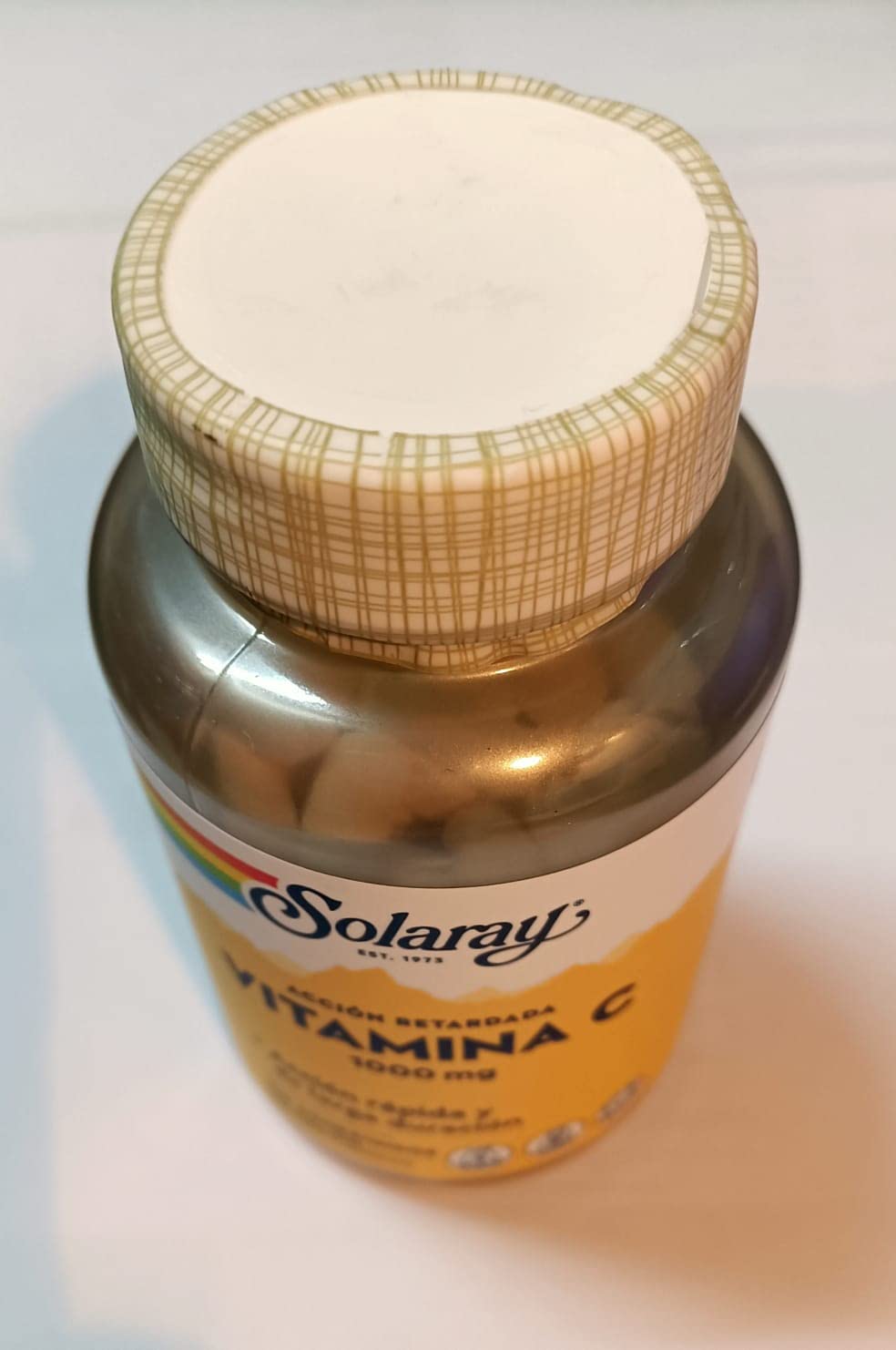 Vitamina C 100 comprimidos de 1000 mg de Solaray