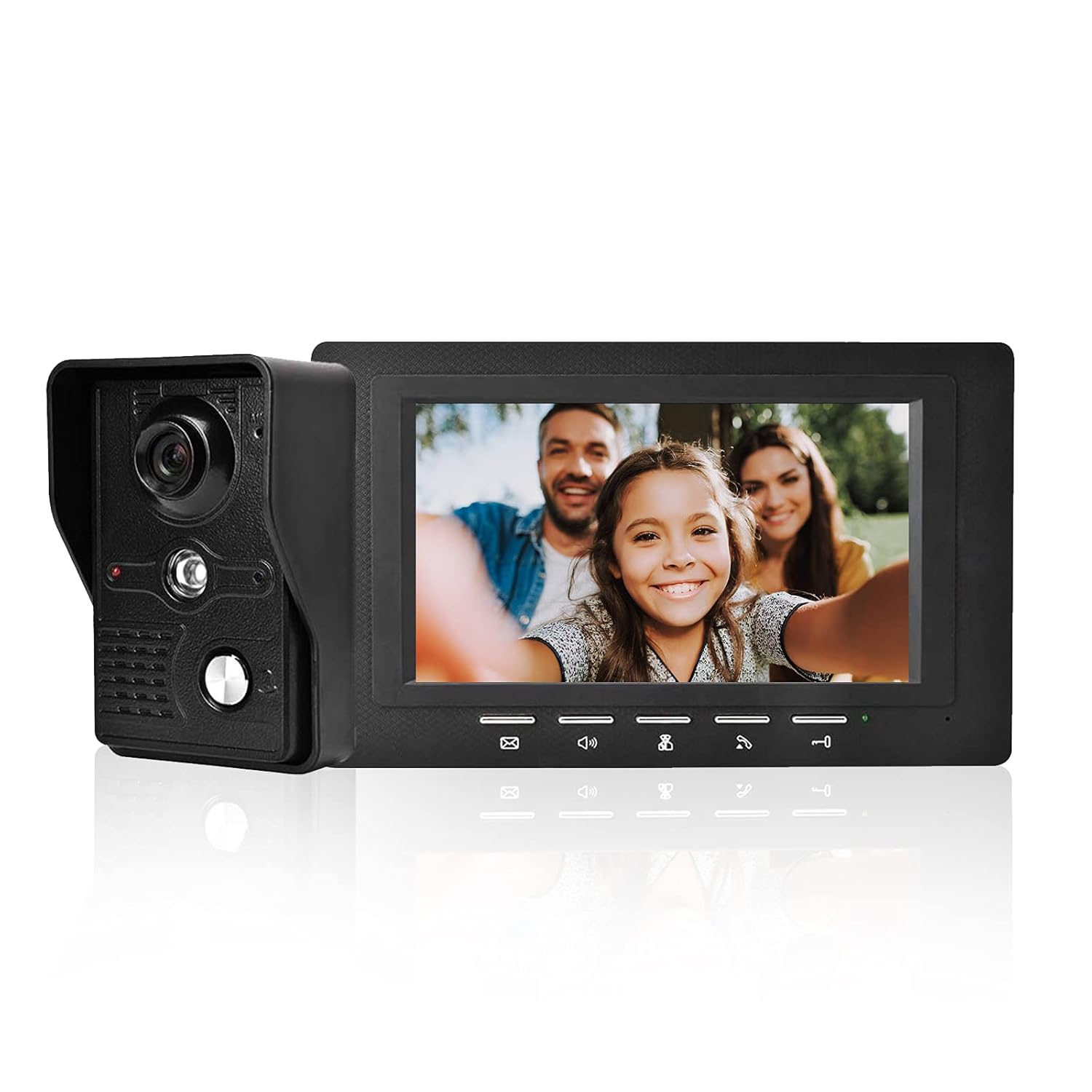 Doorbell System 7inch TFT LCD Video Door Phone