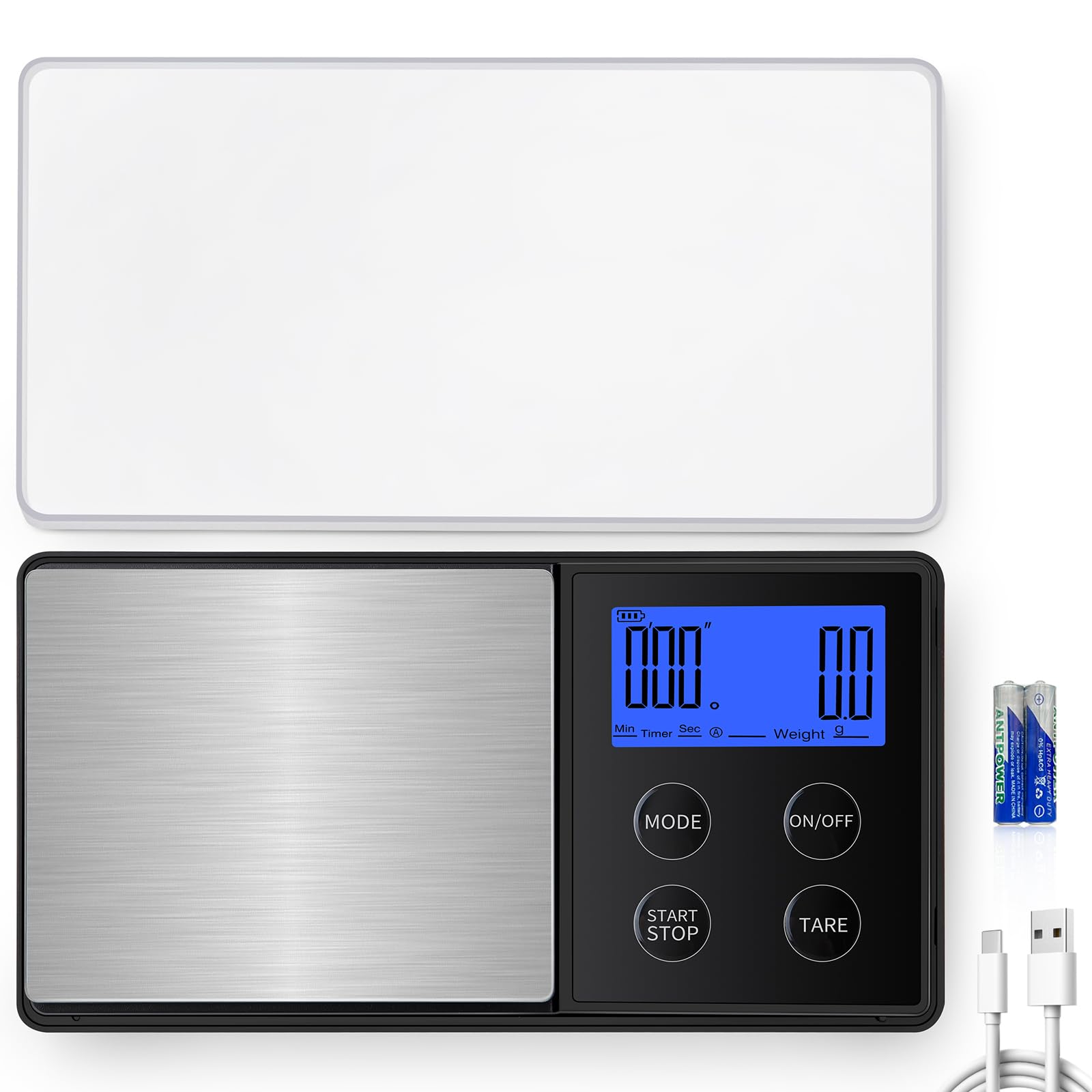 Amazon.co.jp: DIHAKARIポケットデジタルスケール 2kg 0.1g単位 小型