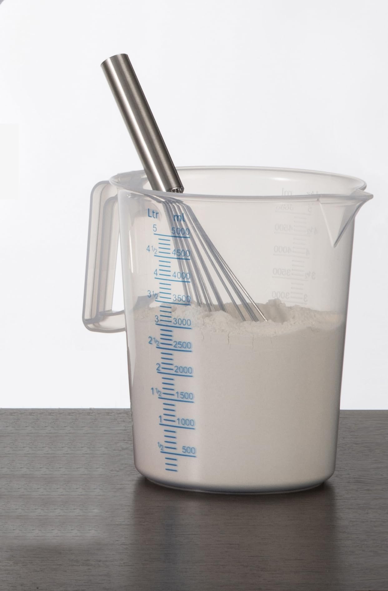 Frusta Magica Per Impasto In Acciaio Inox - Sbattitore Manuale A Doppio Anello Per Pane, Pizza E Dolci (22,3 Cm)
