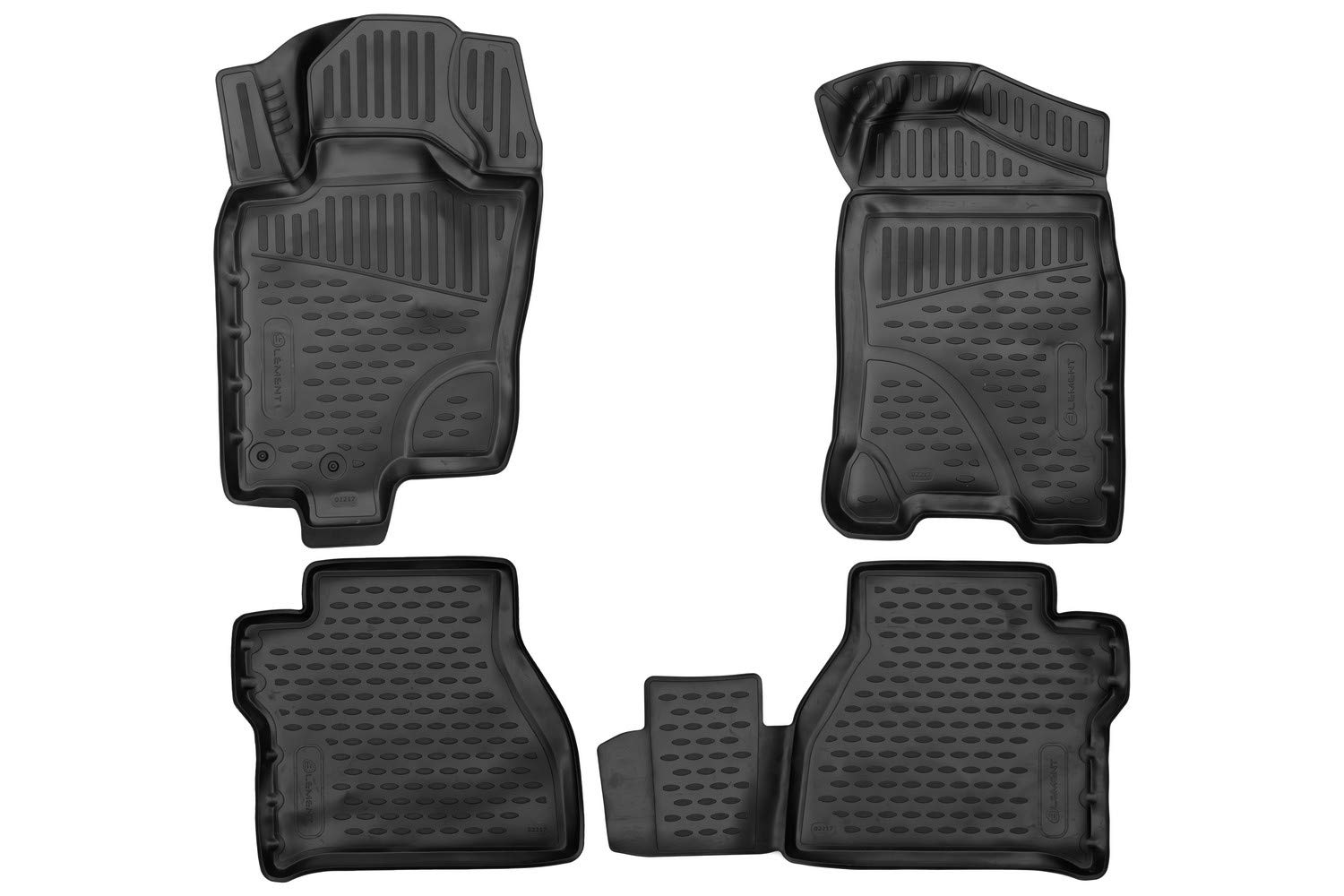 ELEMENT Alfombrillas 3D para Hyundai Tucson III 2015-2021 | SUV | Alfombrillas Coche Originales | 4 Piezas — view 74