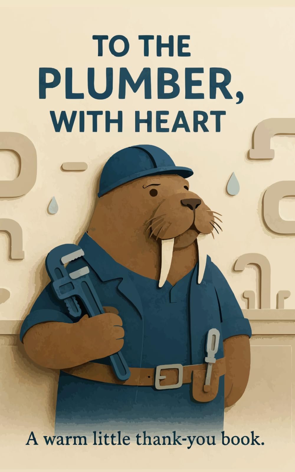 To the Plumber, With Heart: A warm little thank-you book. (Heart of the Job Series)