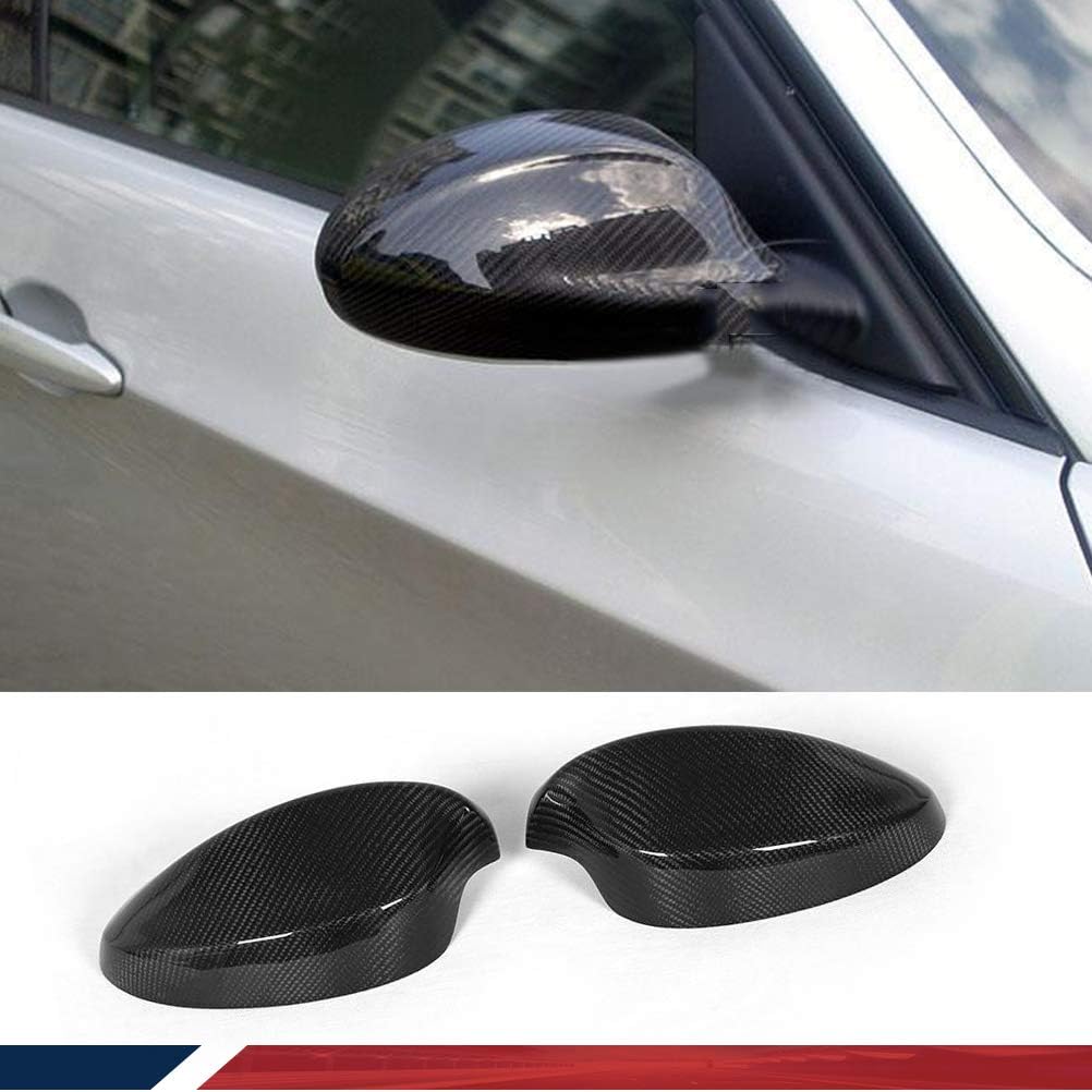 Carbon Fiber Mirror Covers fits for BMW 3 Series E90 318i 320i 325i 330i 335i Pre-LCI Sedan 2005-2008 Mirror View Caps