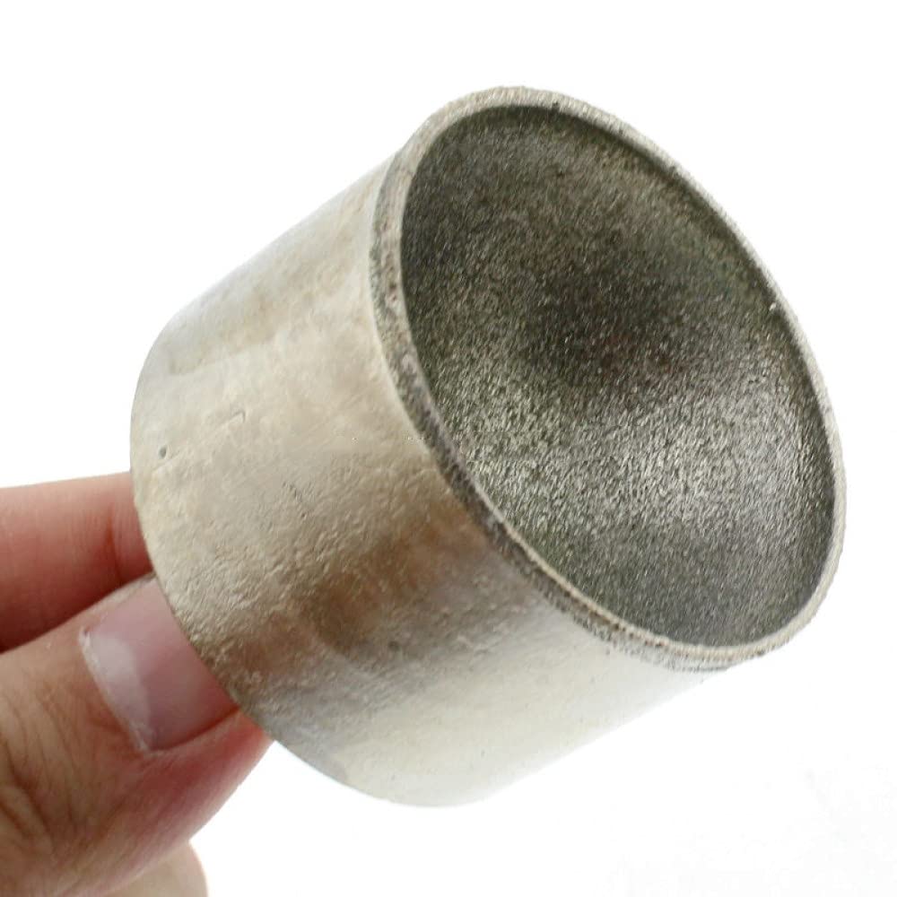 1 pz 20-50mm 3/4"-2" Grana 80 Punta montata a diamante SFERICA CONCAVA Punta per smerigliatura di giada Strumenti per scolpire gemme di pietra con perline, diametro 21 mm