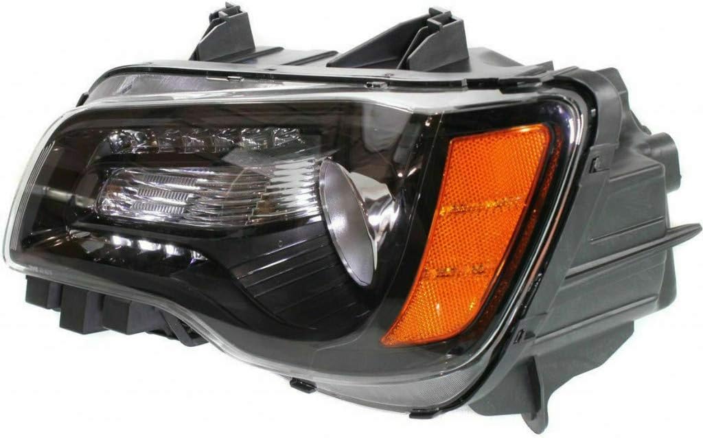 CarLights360 For 2012 2013 2014 Chrysler 300/300C Driver Side Headlight For 68085417AE, 68085417AD | CH2502235