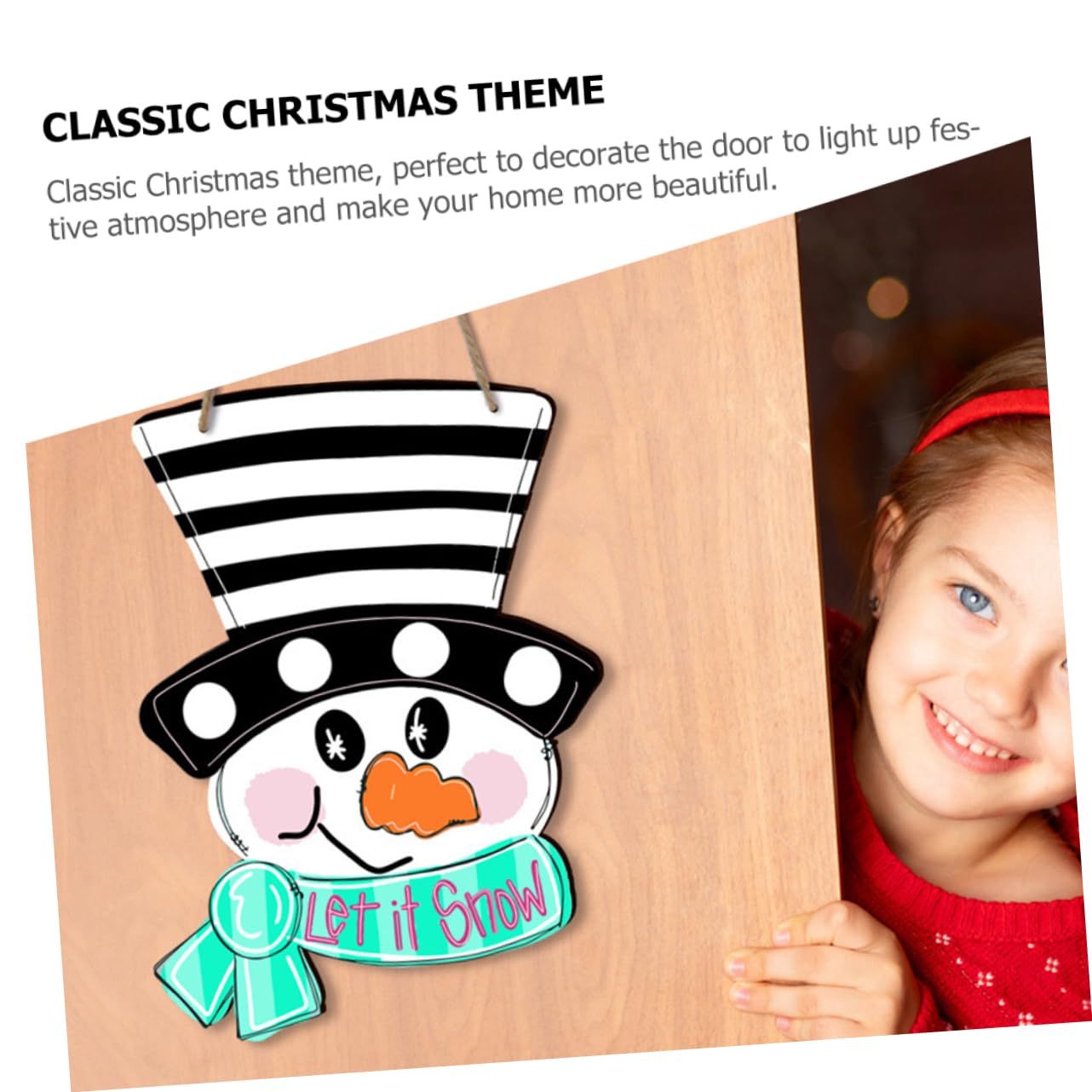 Cabilock 10 Juegos De Letreros Navideños De Madera Para Pared Letreros Navideños Para Colgar os De Terciopelo Adornos os Para Puerta De Muñeco De Nieve Adornos