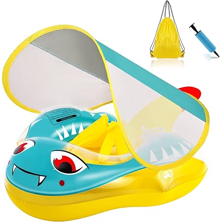 Amazon Co Jp 浮き輪 ベビー Delicacy浮き輪 赤ちゃん 子供 お風呂 浮き輪 うきわ 幼児 リング ベビーフロート 6ヶ月 30ヶ月適用 水遊び 水泳 知育用具 スイミングリング プール 祝い 誕生日 プレゼントに最適 収納袋とハンドポンプ付き イエロー おもちゃ