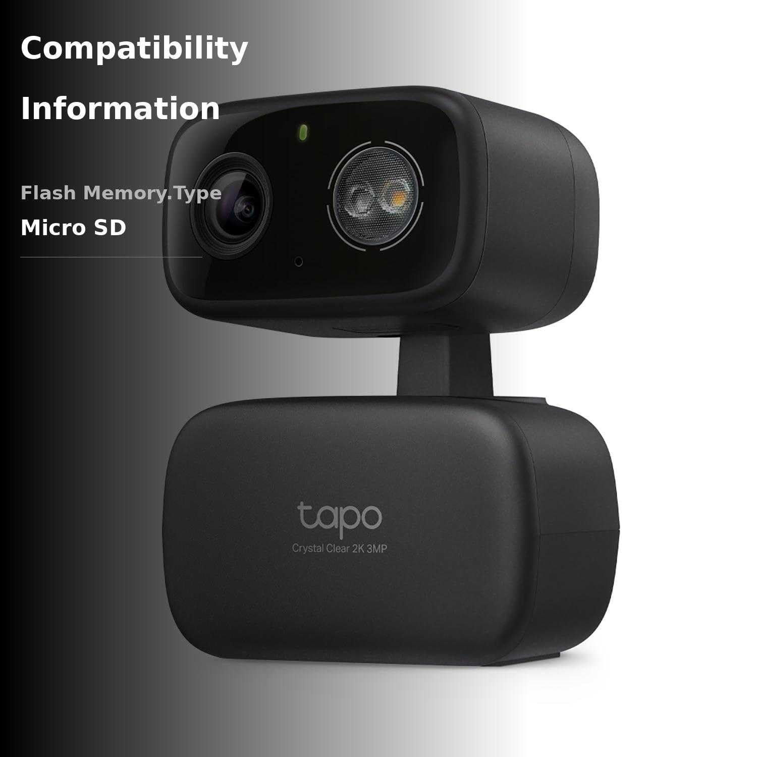 Tapo 2K Pan/Tilt Security Camera for Baby Monitor, Dog Camera w/Motion Detection, 2-Way Audio Siren, Night Vision, Cloud&SD Card Storage, Works w/Alexa & Google Assistant, 2-Pack (Tapo C210P2): Indoor/Outdoor Black 1-Pack