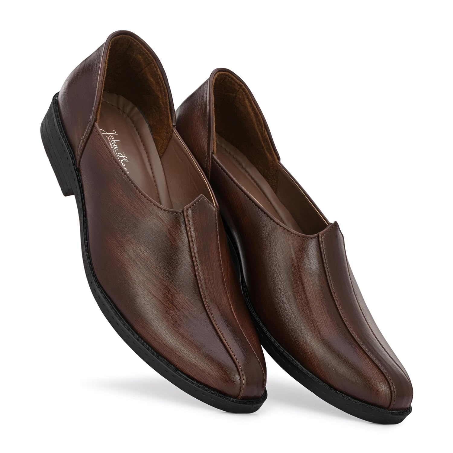 See full amazon price history chart for JOHN KARSUN Brown Synthetic Leather Footwear to Wear with Kurta Pajama - 10 UK JOHN KARSUN Brown Synthetic Leather Footwear to Wear with Kurta Pajama - 10 UK (B0CST5PJHM) Amazon Price History, Amazon Price Tracker