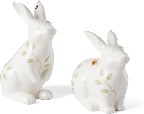 Lenox 893456 Butterfly Meadow Bunny Salt & Pepper, Serveware de Pascua disponible en Yaxa Costa Rica