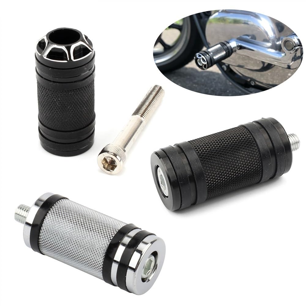 Poignées De Guidon De Moto + Repose-pied + Clou De Levier De Vitesse