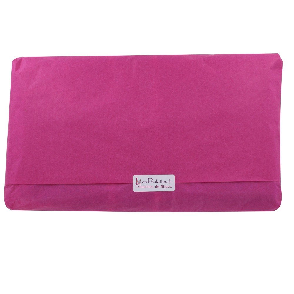 Les POULETTES Bijoux - Duo Foutas Serviettes Plage ou Hamman Fuchsia et Bleu Jean