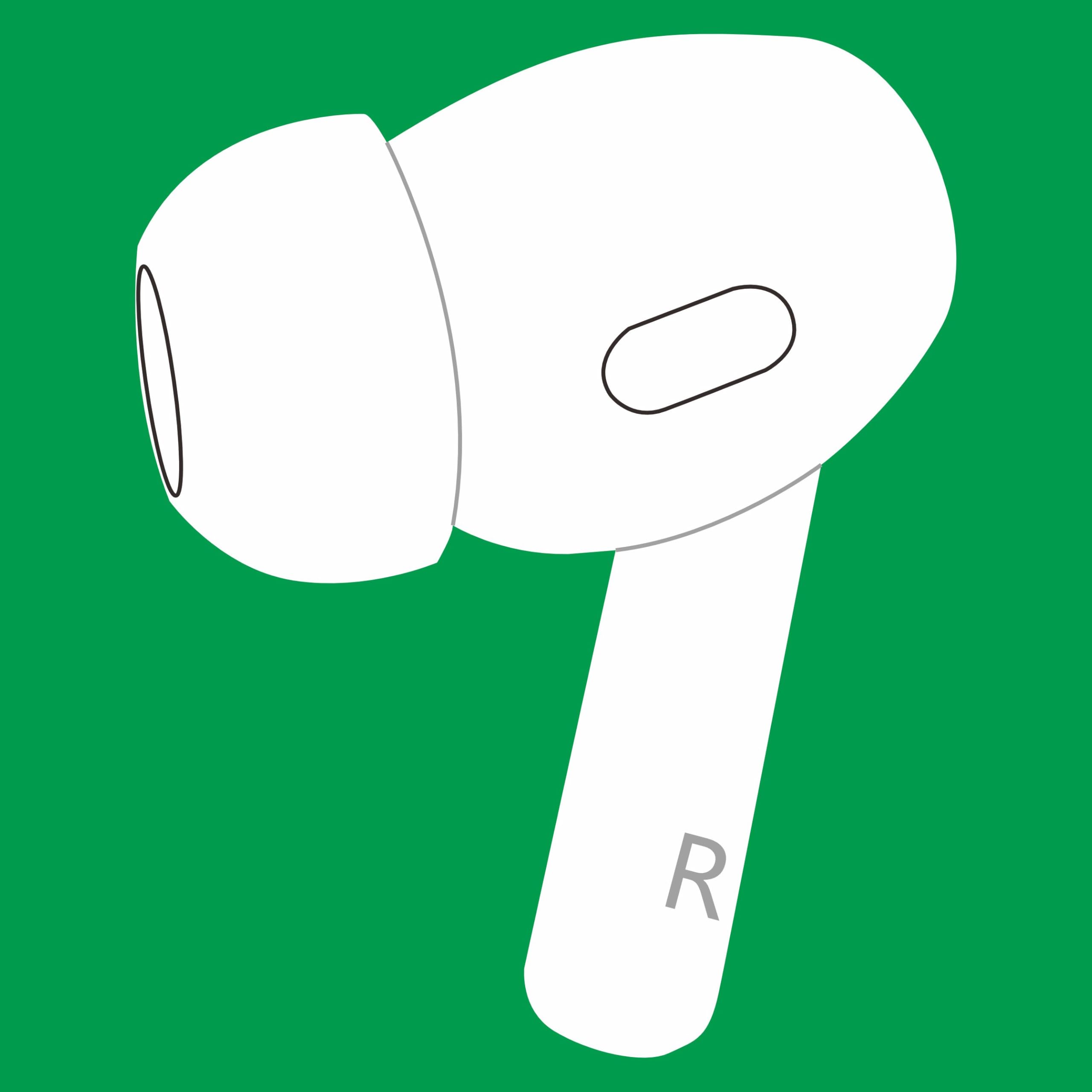 【美品】AirPods Pro Amazon.com: Meenova OEM Right Earbuds Replacement for Pods Pro