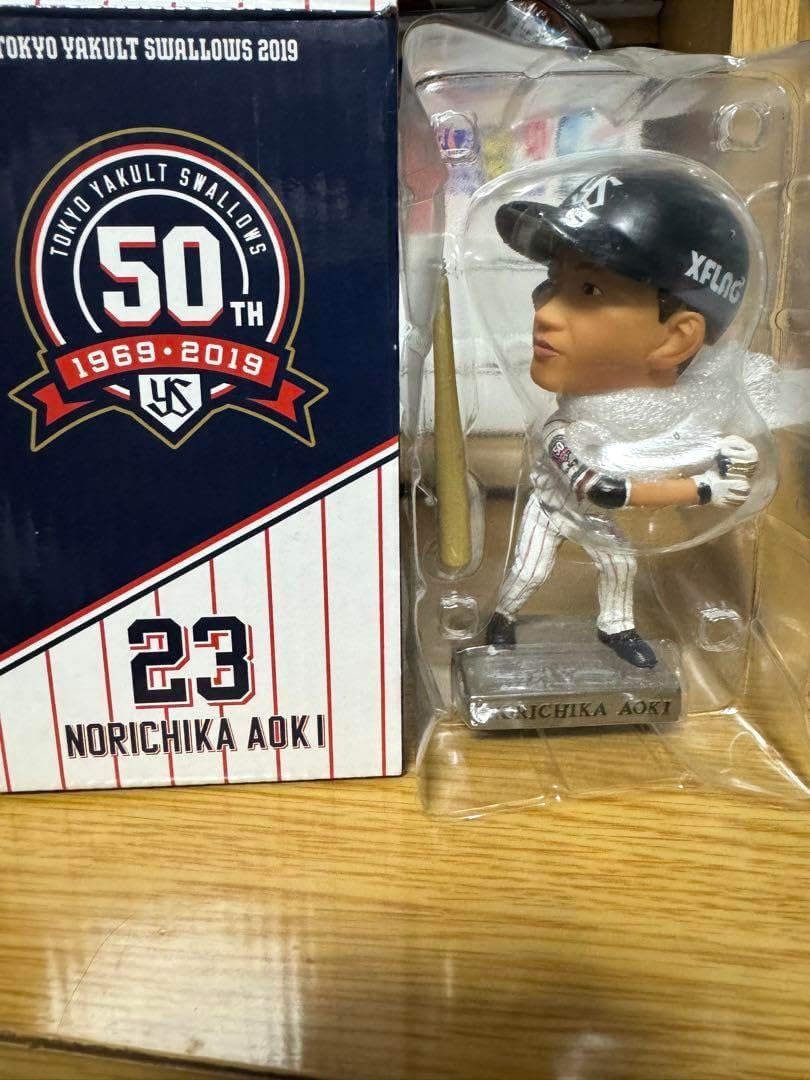 東京ヤクルトスワローズ 青木宣親 ボブルヘッドフィギュア 50周年記念