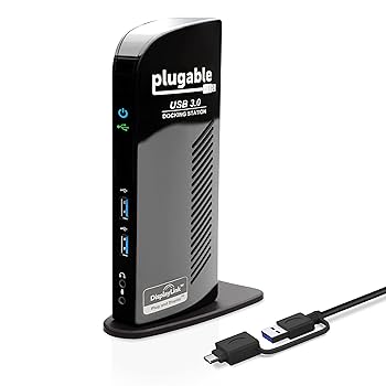Amazon | Plugable USB3.0 / USB-C 用ドッキングステーション 縦
