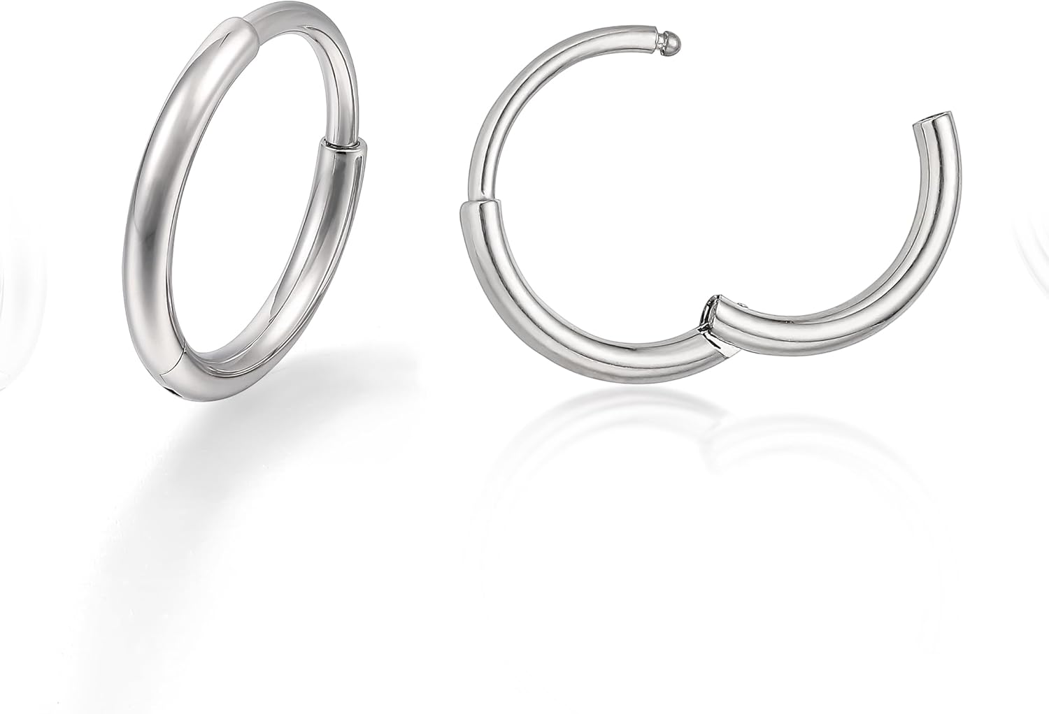 Limerencia Small Hoop Earrings for Women, Hypoallergenic Titanium Huggie Hoop Earrings Set G23 Piercings Cartilage Earrings Set for Women Sensitive Ears - Image 5