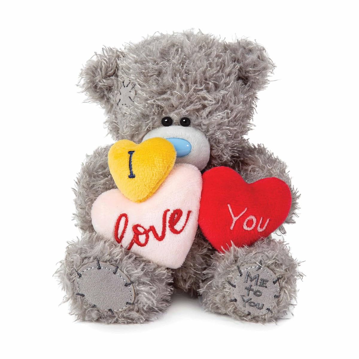 Me To You Bear 7" I Love You Hearts Me To You Teddy, Grey