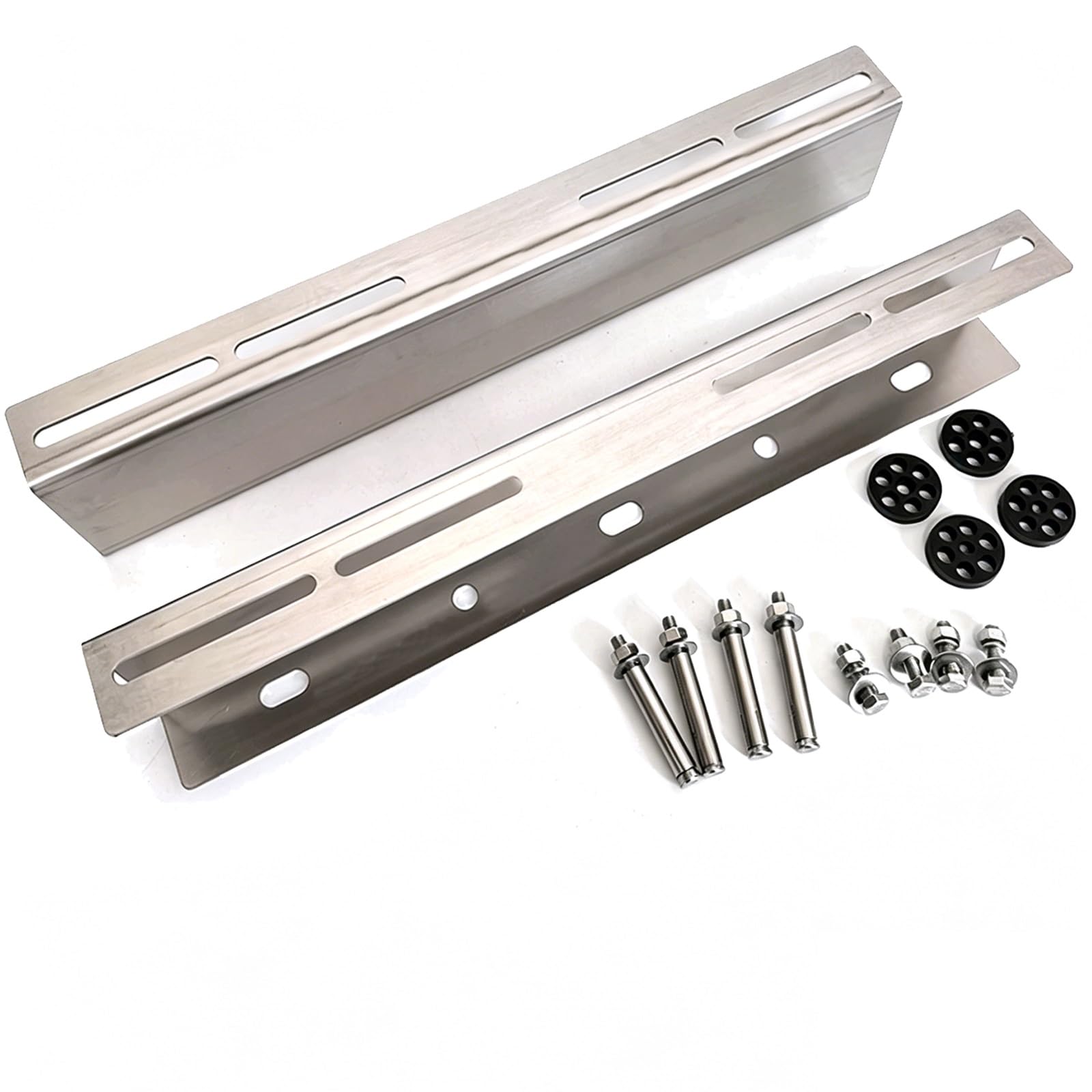 Soporte Aire Acondicionado Exterior, Acero Inoxidable 304, Soporta 300 Kg, Montaje en Suelo para Unidades Mini Divididas, para Unidad de Aire Acondicionado, HVAC(40cm)