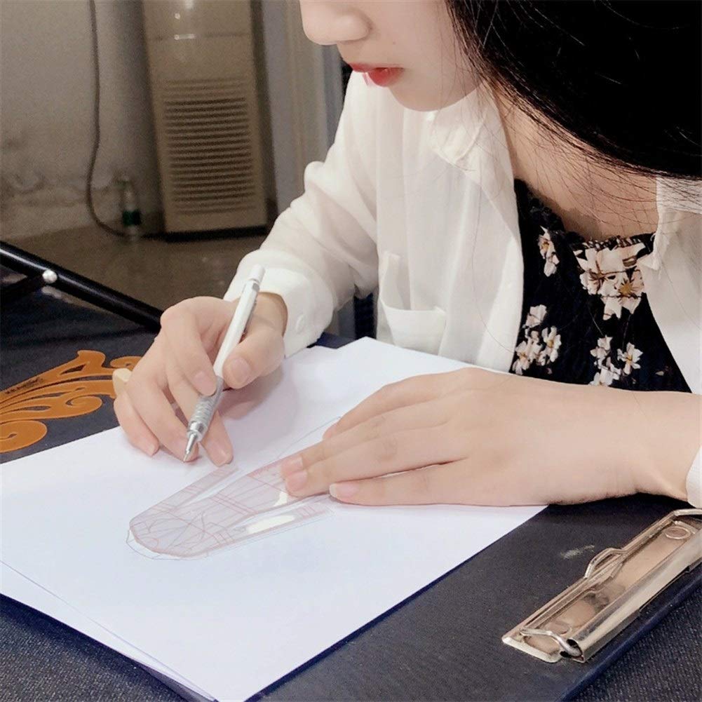 Plantilla de Moda Regla Mujer Curva Francesa Dinámica Humana Regla de Costura Regla de Patchwork Hecha a Mano DIY Artesanía de Medición de Ropa Herramientas de Coser Reglas de Costura