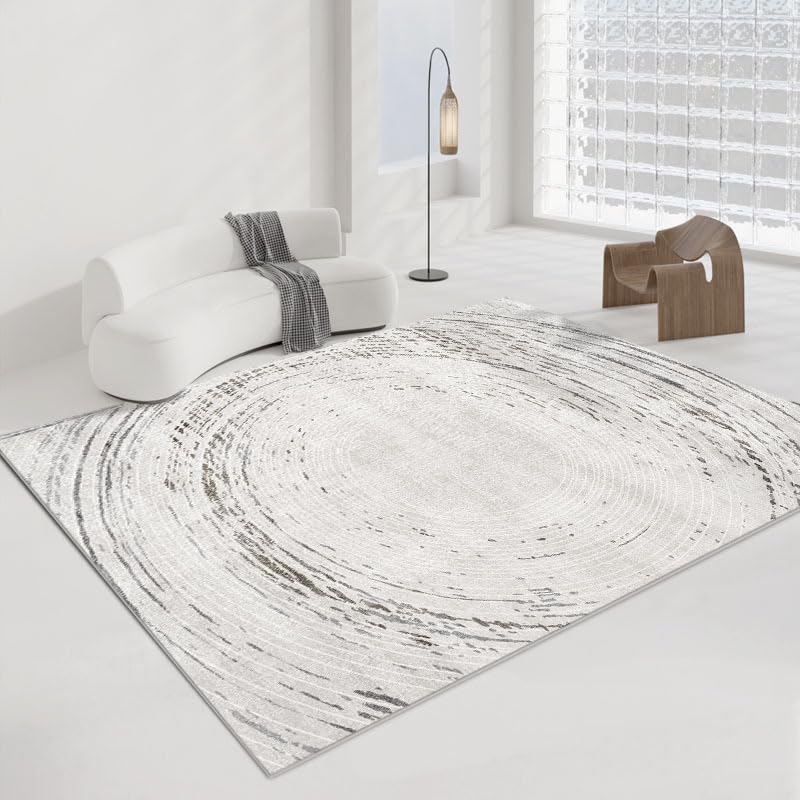 Tapis antidérapant doux lavable en machine pour grand salon
