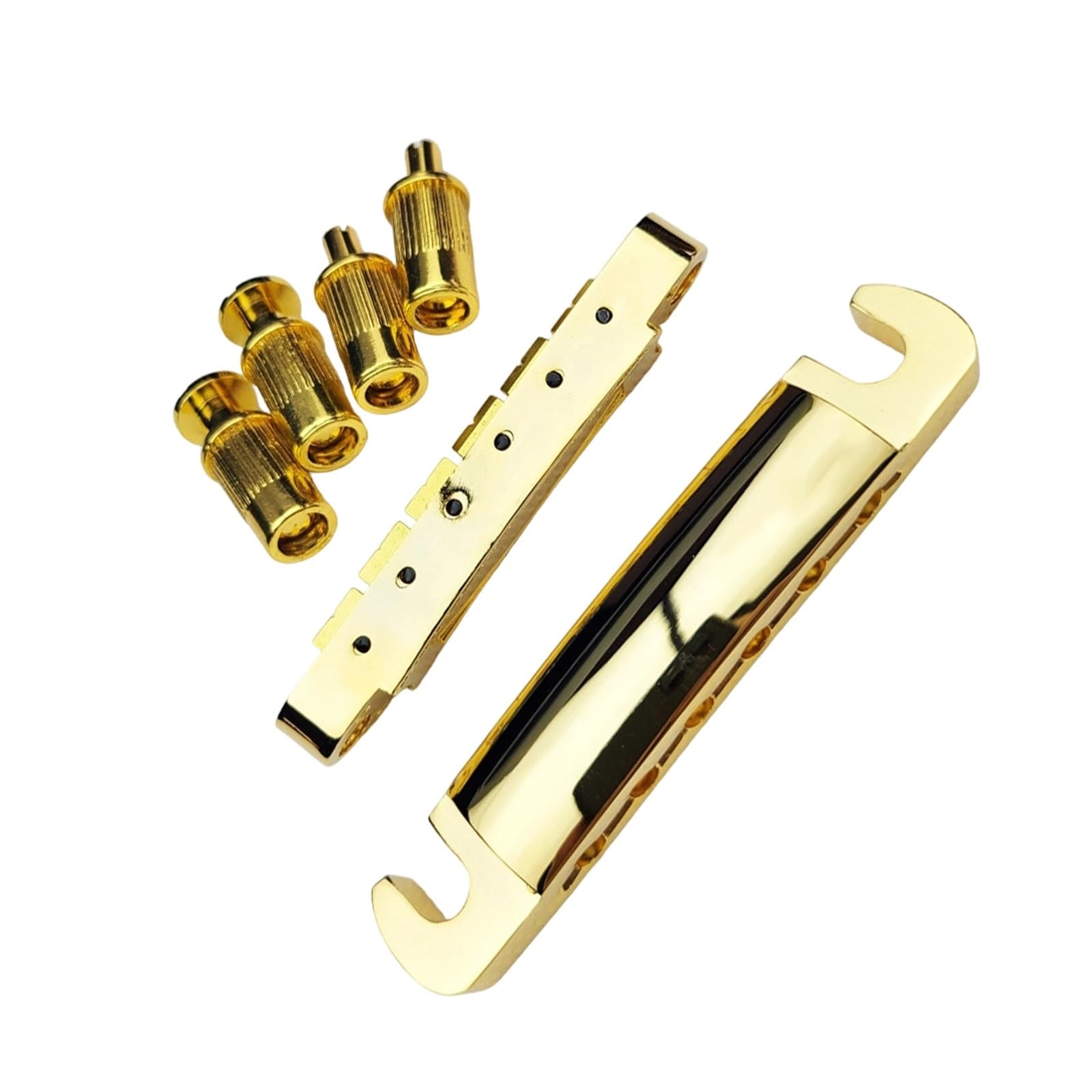 Accesorios De Práctica Dorados Para Puente Fijo De Guitarra Eléctrica | Puente de guitarra