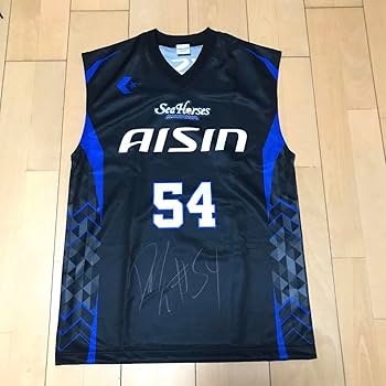 新品 Bリーグ シーホース三河 ザック・オーガスト 直筆サイン