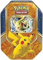 Vista 4 de Pokemon TCG: Fall Battle Heart Tin. Pikachu EX.