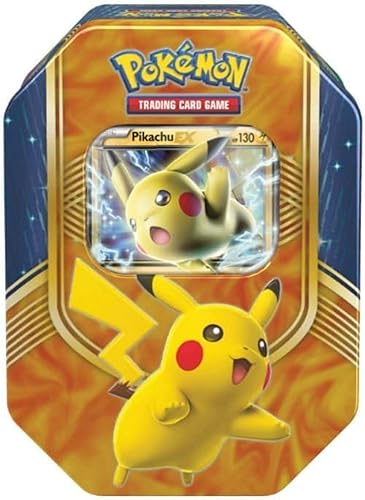 Miniatura 4 de Pokemon TCG: Fall Battle Heart Tin. Pikachu EX.