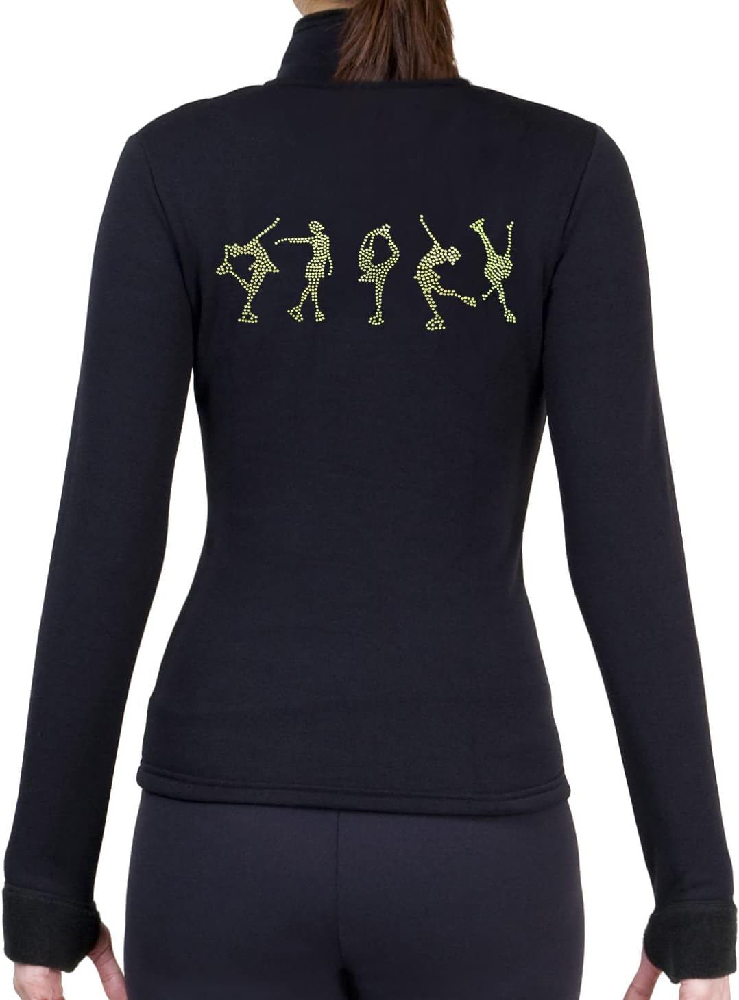 NY2 SPORTSWEAR Figure Skating Polartec Polar Fleece Jacket with Rhinestones JR224MIX - Adult Sizes