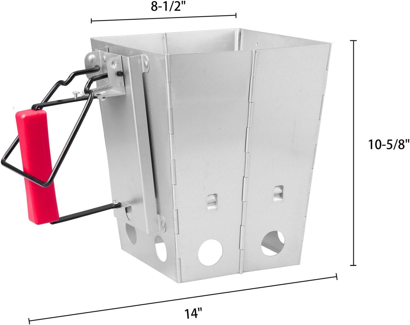 Royal Gourmet Foldable Charcoal Chimney Fire Starter Camping Grill : Patio, Lawn & Garden