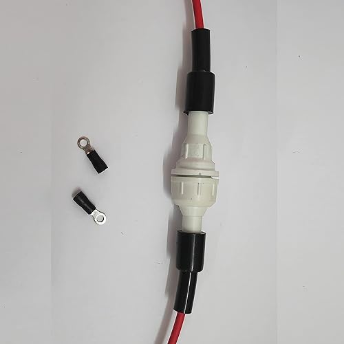 Vista 7 de Mssoomm Cabezales de conector positivo y negativo de protección de alambre de alto voltaje con terminal de metal para conectar la fuente