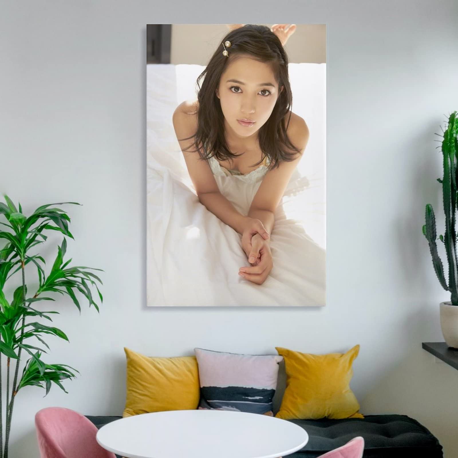 Amazon.co.jp: 川口春奈10ポスタービキニかわいい水着写真アートパネル 