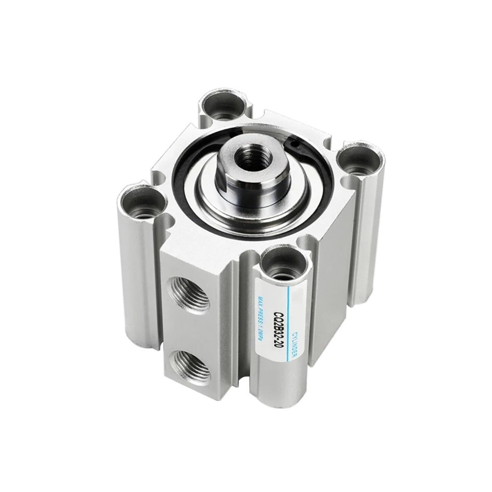 Vérin pneumatique mince double effet CQ2B compact avec course de 30mm pour automatisation