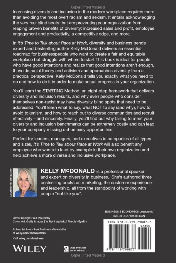 It's Time to Talk about Race at Work: Every Leader's Guide to Making Progress on Diversity, Equity, and Inclusion - Image 2