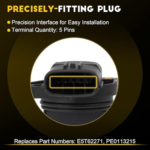 Miniatura 4 de OCPTY Sensor de flujo de aire masivo compatible con Mazda 3 2012-2018, Mazda 6 2014-2017, CX-3 2016-2018, CX-9 2016-2018 - E5T62271 PE0113215