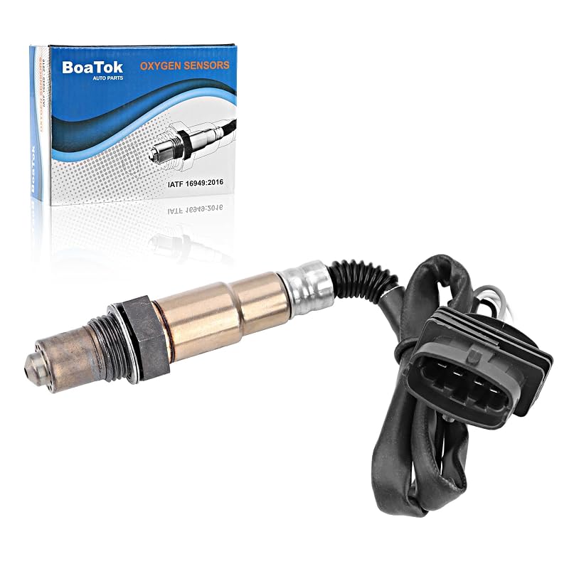Sensor de oxigênio O2 pré-catalisador BoaTok para Chevy Cruze, Sonic e Trax 2011–2020 e Buick Encore 2013–2021 1.4L – 1 unidade
