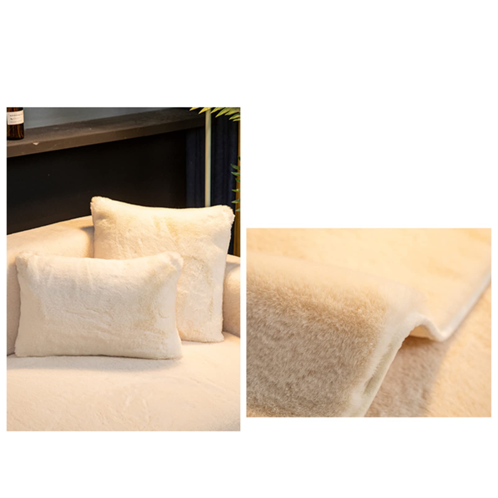 Amazon｜ムートンラグ ムートンシーツ ソファーカバー マルチカバー