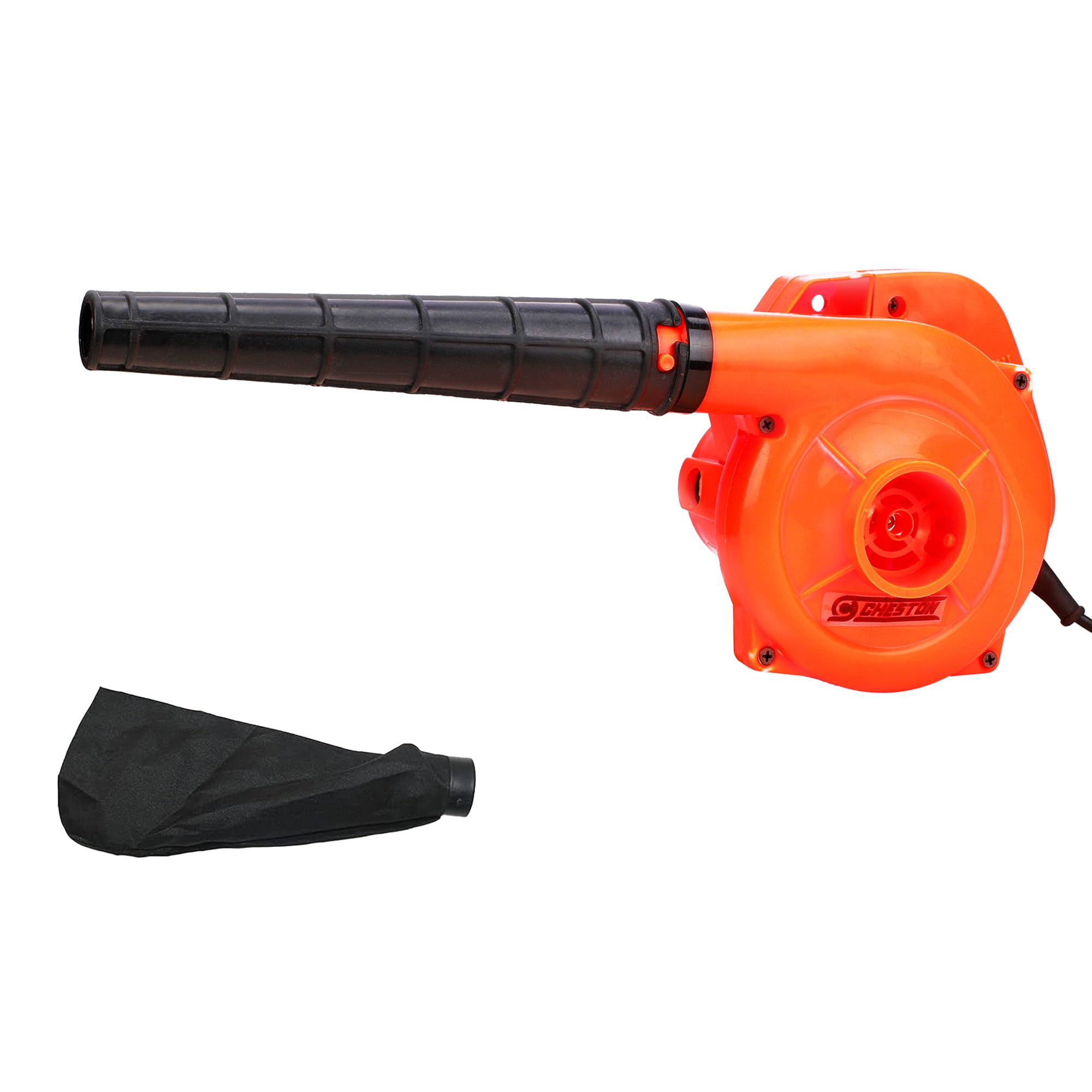 Cheston 600W Air Blower with Copper Armature Motor |Includes Dust Bag| Anti-Vibration 15000 RPM | 2.6m³/min I Continuous 15 Minute Use I Air blower for dust cleaner for home (Orange) I 1 Year Warranty (B0CV7K4YZK) Amazon Price History, Amazon Price Tracker