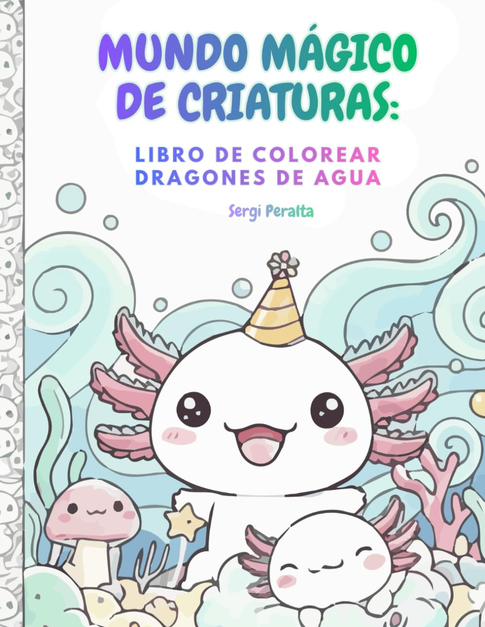 Mundo Mágico de Criaturas:: Libro de Colorear Dragones de Agua